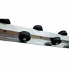 Ultimation Flow Rail, 5, Staggered Plastic Wheels ULT-FRP-GALV-5S